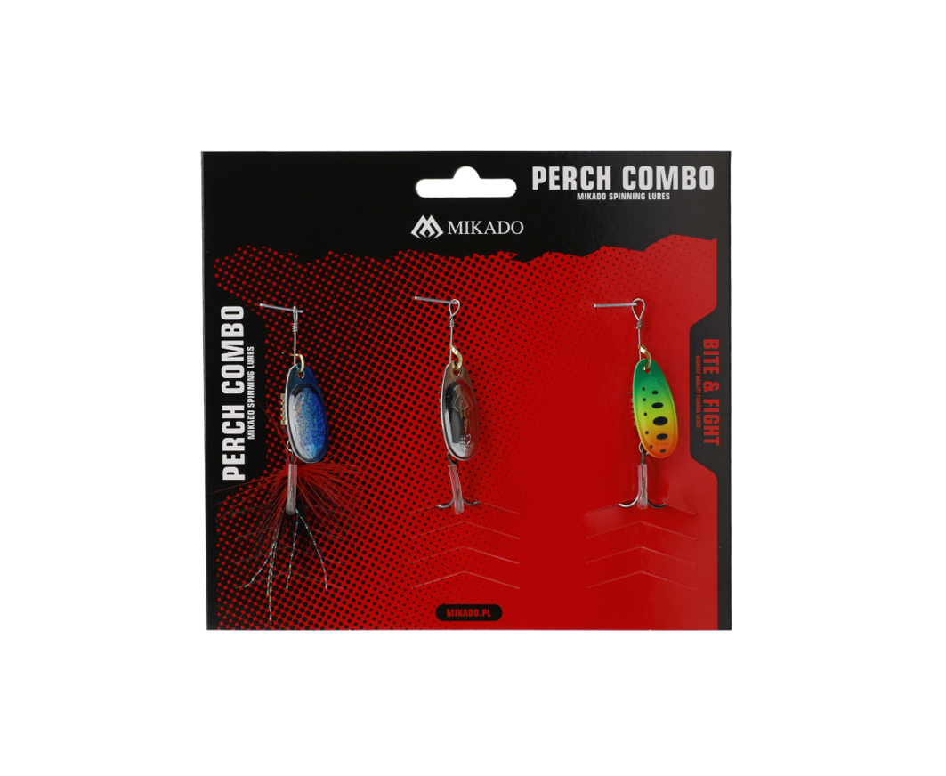 Das Mikado Spinners Perch Set enthält 3 hochwertige Spinner für gezieltes Barschangeln. Perfekte Farben & starke Vibrationen für mehr Bisse.