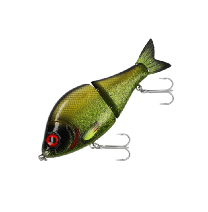 Mikado MFT Swimbait 13cm – langsam sinkender Kunstköder mit 2 wechselbaren Schwänzen für Hechte & Barsche