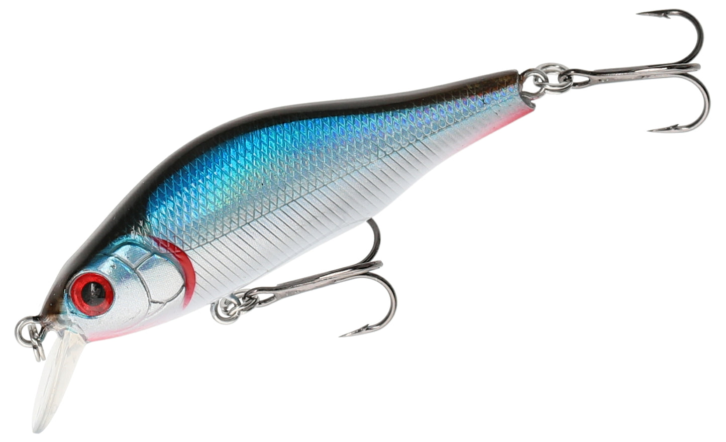 Mikado Wobbler Lightning (7cm-8,3g) sinkend, Kunstköder für Hecht und Barsch, Design: Brown Back