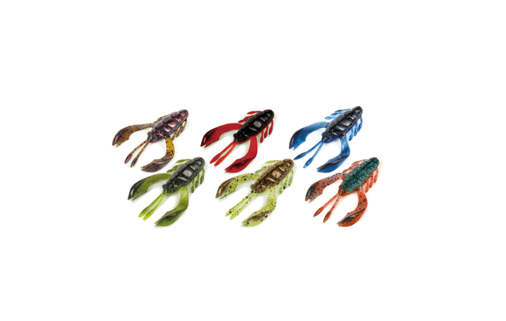 Molix SV Craw Mixed Pack – Krebs-Gummiköder 7 cm mit Flusskrebsduft, ideal für Carolina Rig, Texas Rig und als Jig Trailer